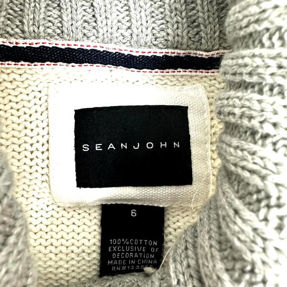 Shawl Neck Boys Cotton Sweater with Toggle Button NWT Sze 6 - Picture 11 of 11